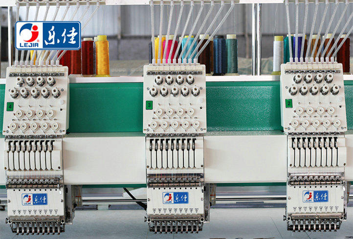 LJ-906 6-kops computergestuurde borduurmachine met hoge snelheid